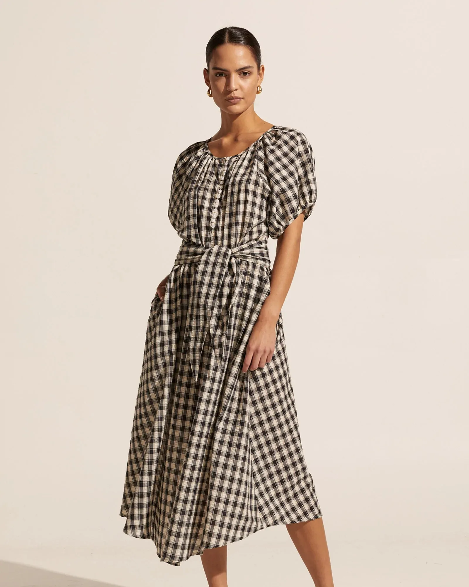 Zoe Kratzmann Motion Dress - Licorice Check